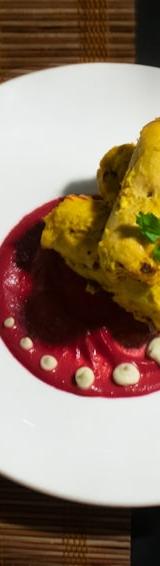 Sheet-Pan Saffron Chicken Kabab with Beets & Salad