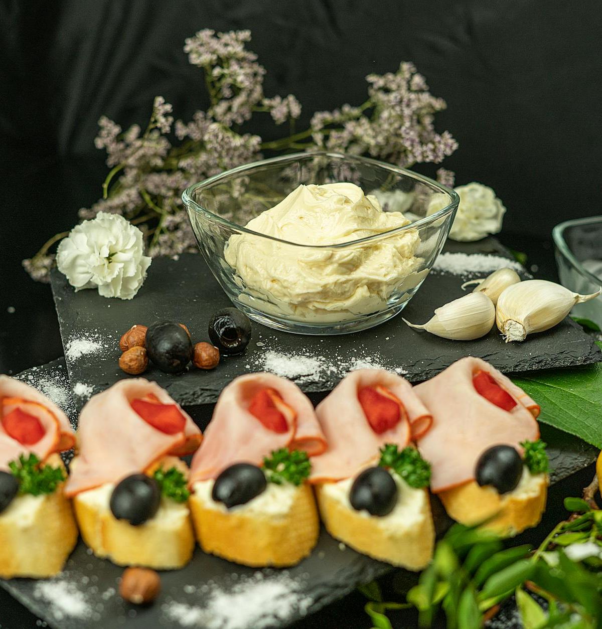 Sheet-Pan Seafood with Garlic Aïoli