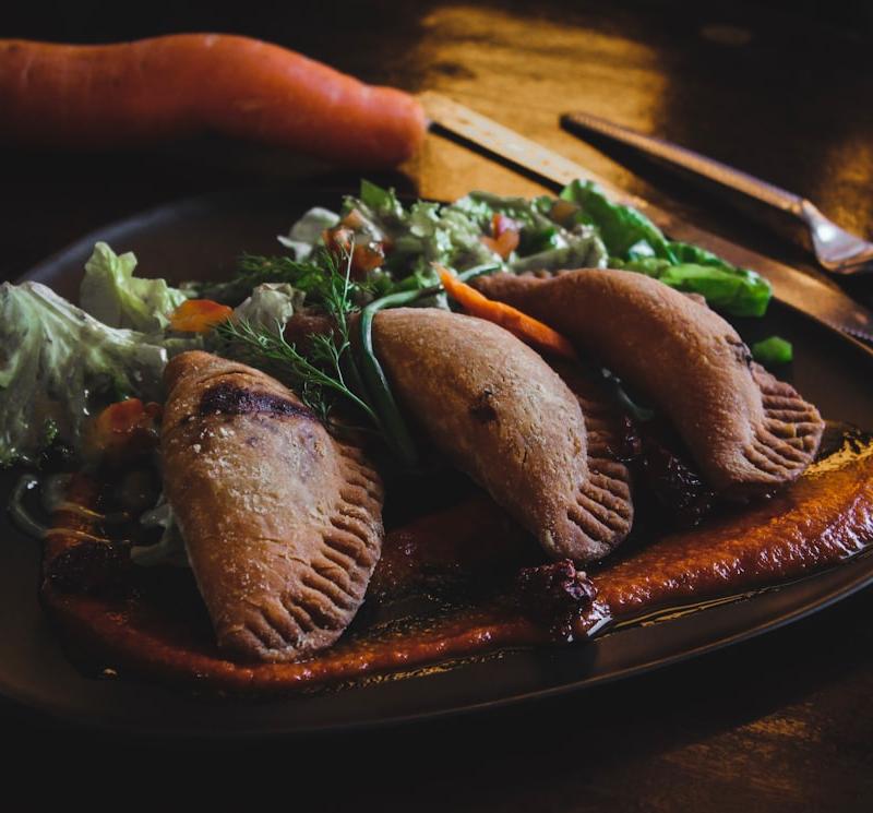 Sheet-Pan Shrimp Empanadas