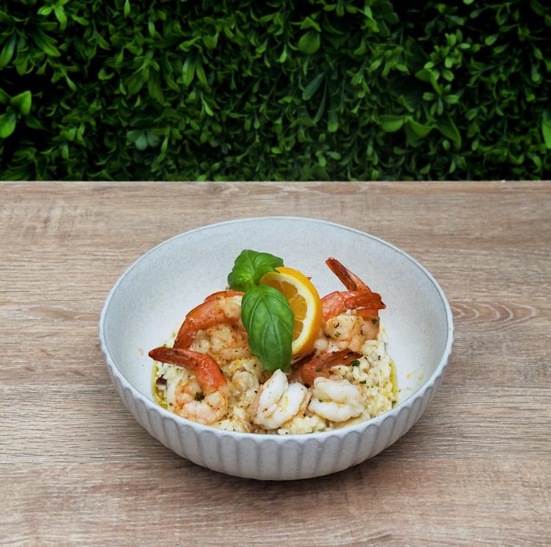 Sheet Pan Shrimp Giouvetsi