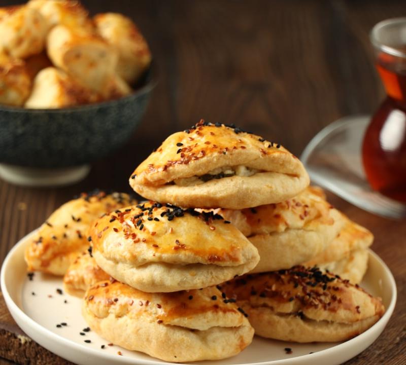Sheet-Pan Spinach Fatayer with Za'atar