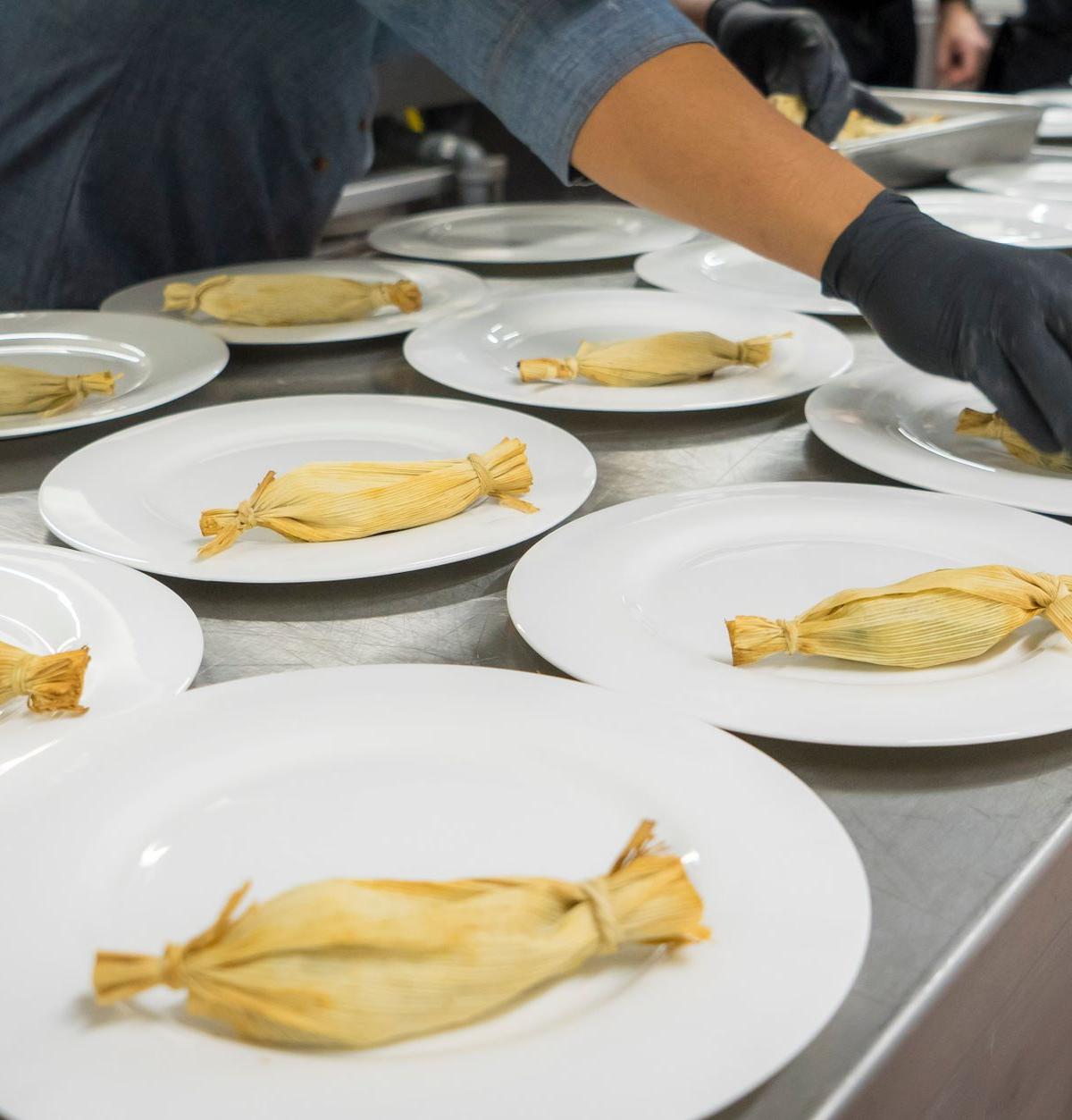 Sheet-Pan Tamale Dinner Plate