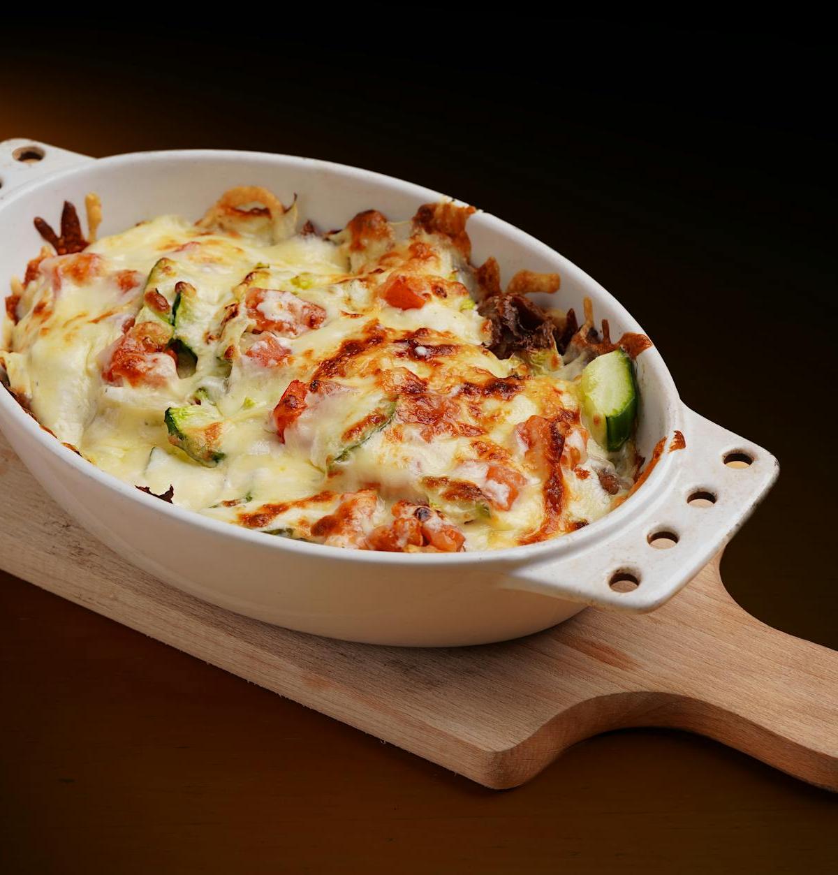 Sheet-Pan Zucchini Parm