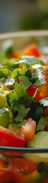 Shirazi Salad — Crispy Tomato & Cucumber with Lime