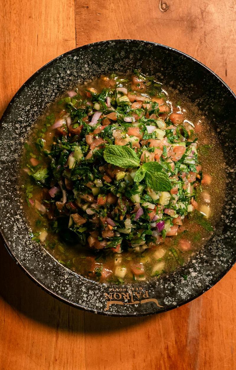 Shirazi Salad — Crispy Cucumber, Tomato & Mint