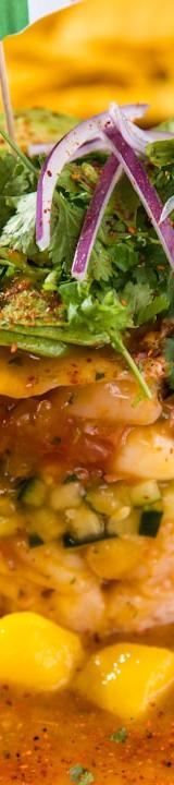 20-Min Shrimp Ceviche with Mango & Chips