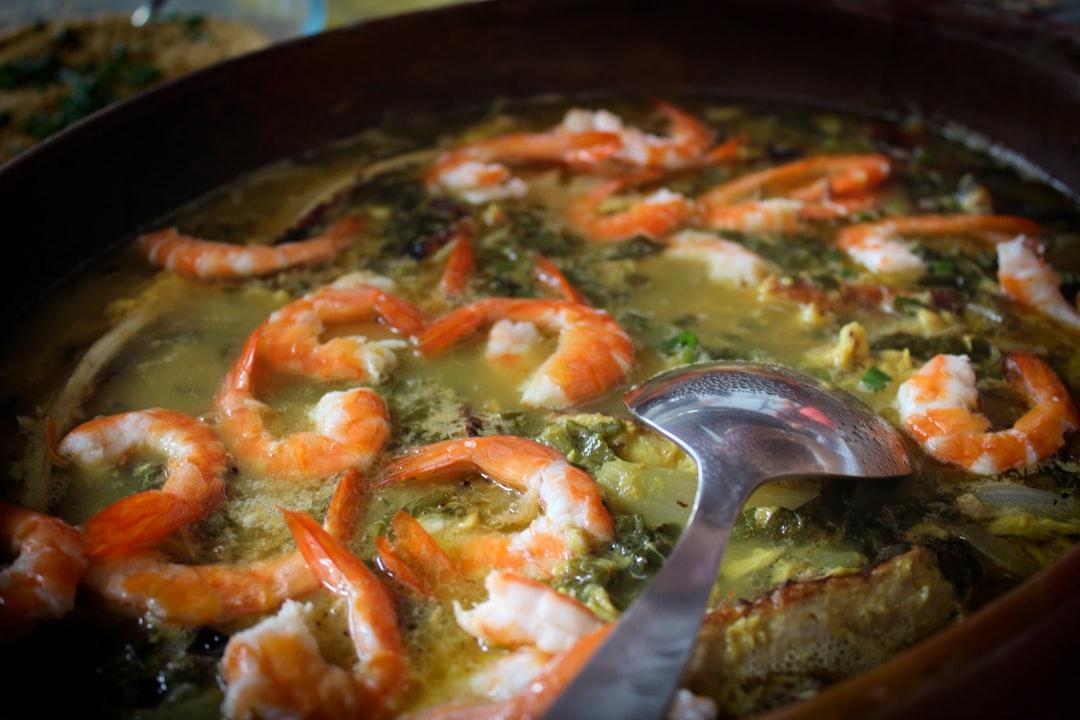 20-Min Shrimp Mohinga
