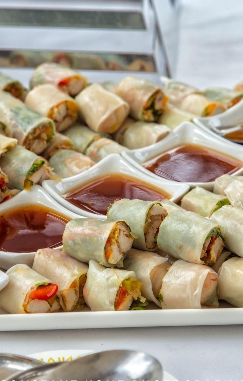 Shrimp Rice Noodle Rolls