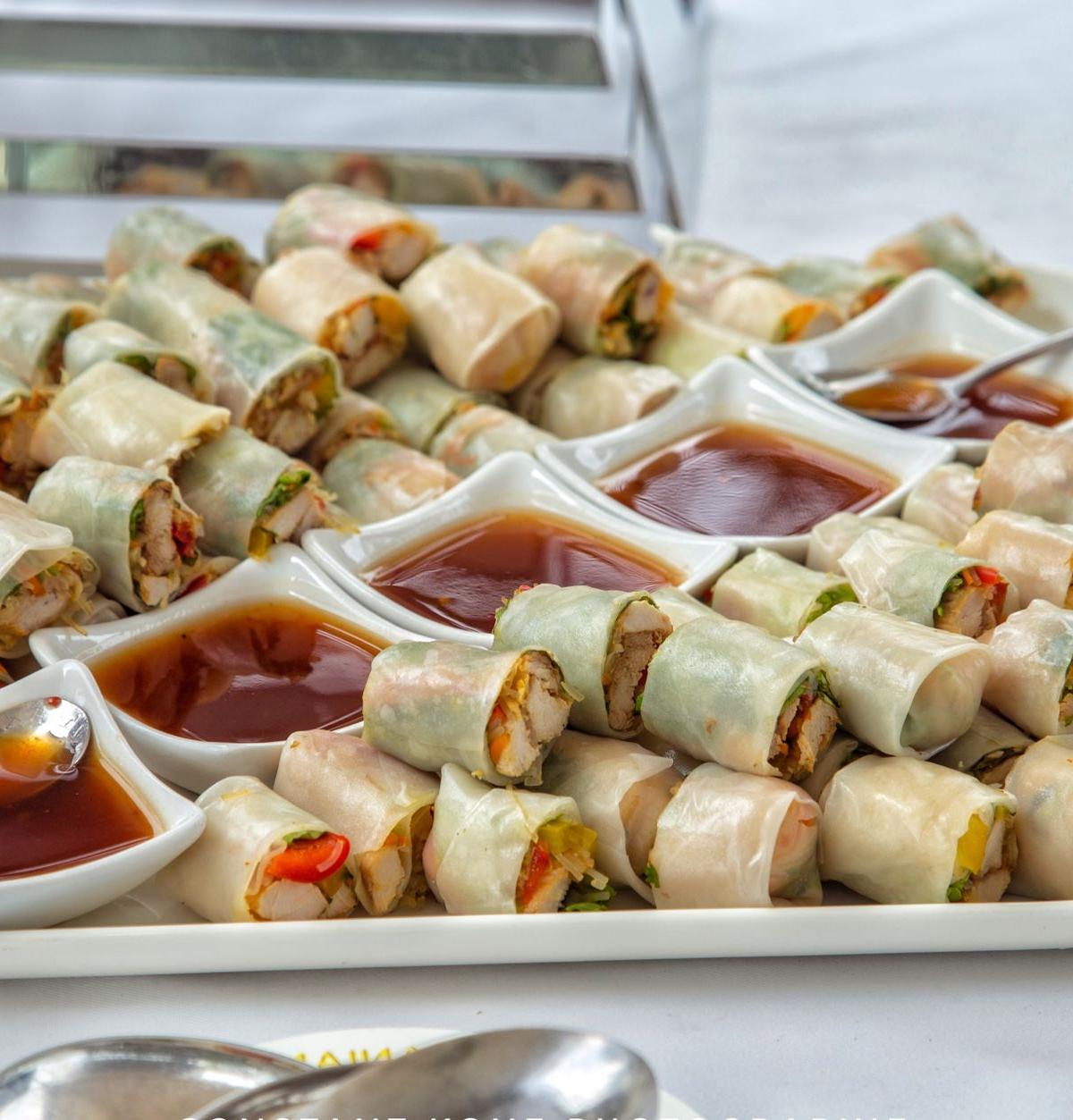 Shrimp Rice Noodle Rolls