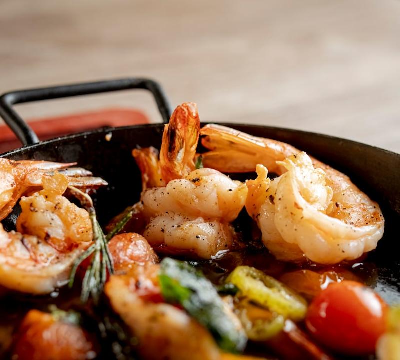 Shrimp Saganaki