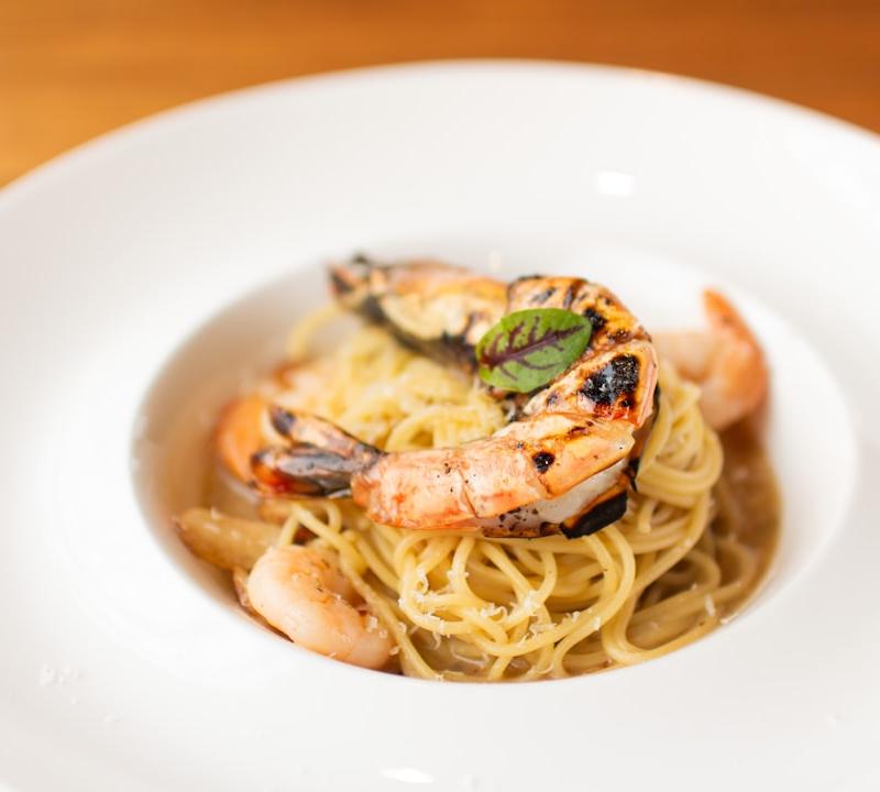 Shrimp Scampi with Linguine