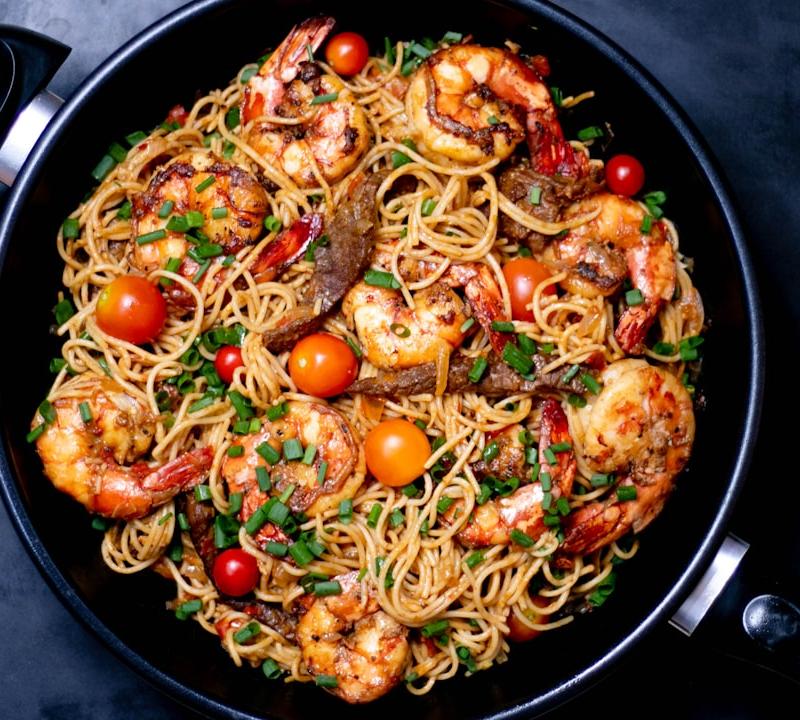 20-Min Shrimp Spaghetti alla Scoglio