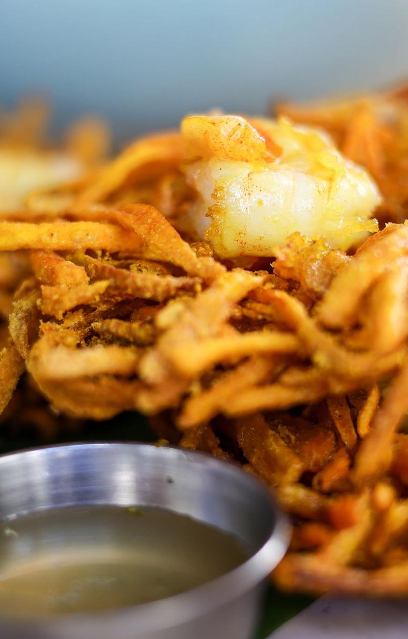 Filipino Shrimp & Sweet Potato Ukoy