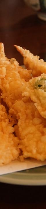 Shrimp Tempura Bowl with Daikon & Green Tea