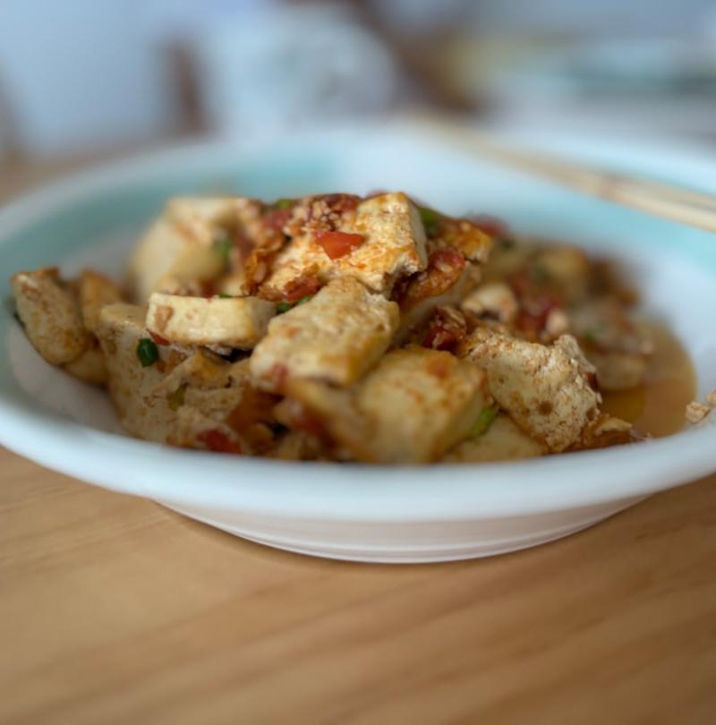 Sichuan Chili Crisp Tofu