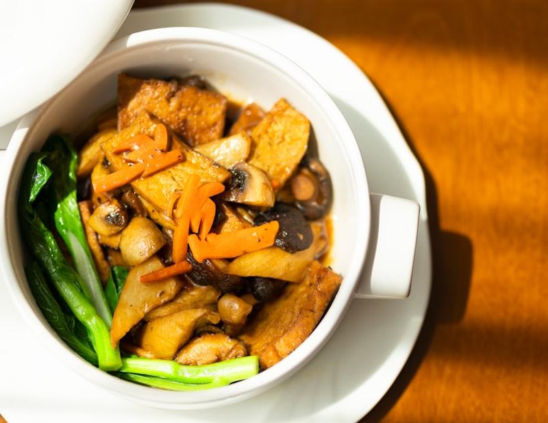 Sichuan Mapo Tofu with Bok Choy