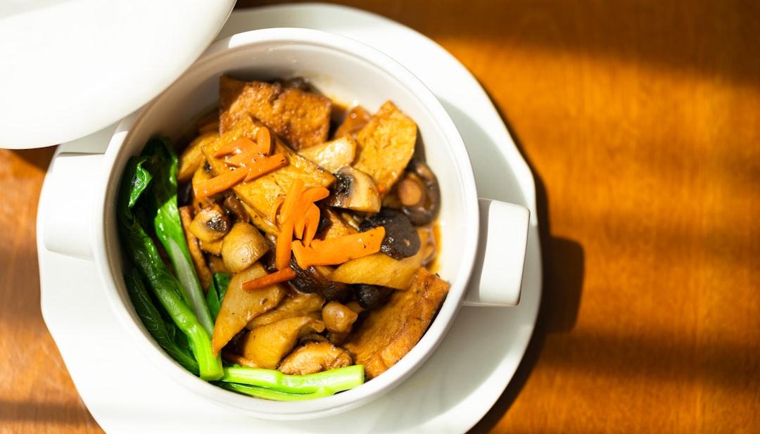 Sichuan Mapo Tofu with Bok Choy