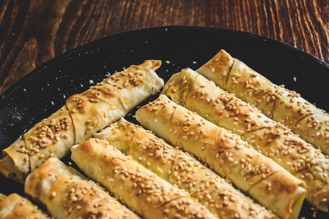 Sigara Börek with Cheese & Herb Filling