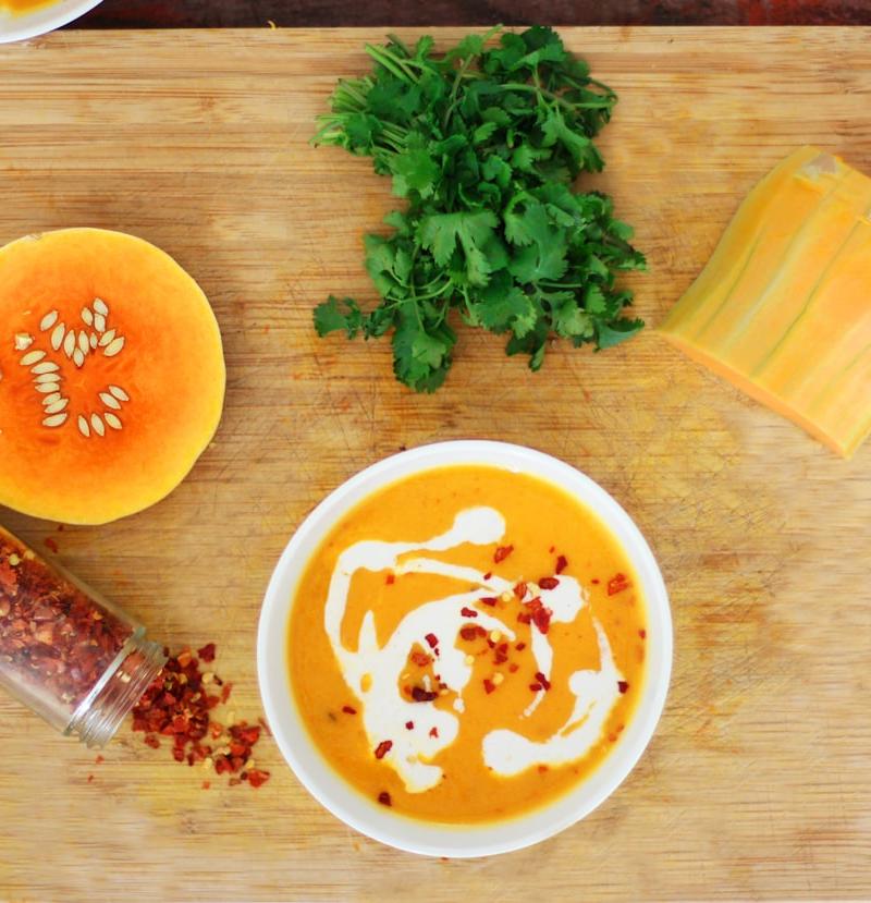 Silky Butternut Squash Soup