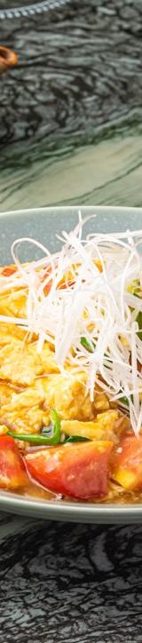 Silky Scrambled Tomato & Egg Over Rice