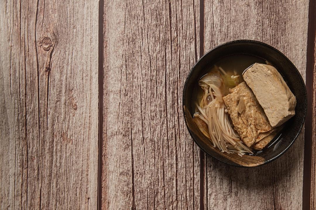 Silky Tofu & Greens in Mild Broth