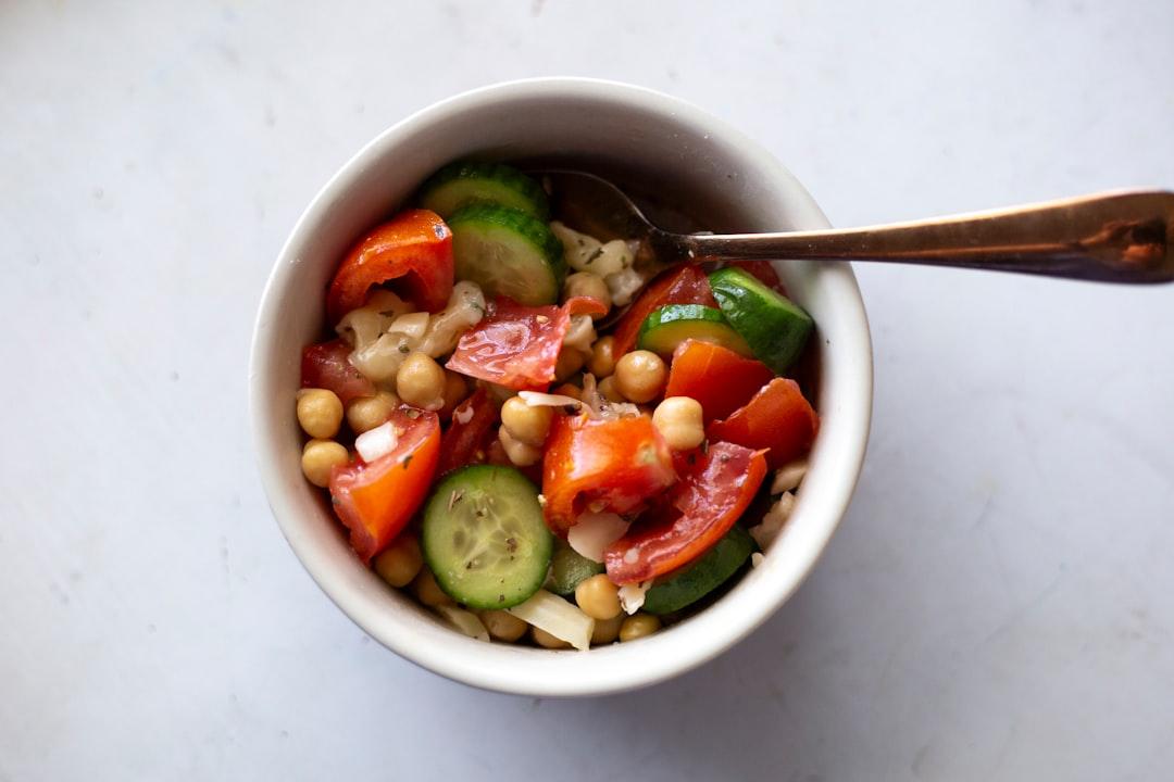 Simple Chickpea Salad