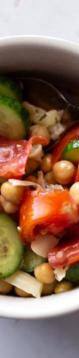 Simple Chickpea Salad