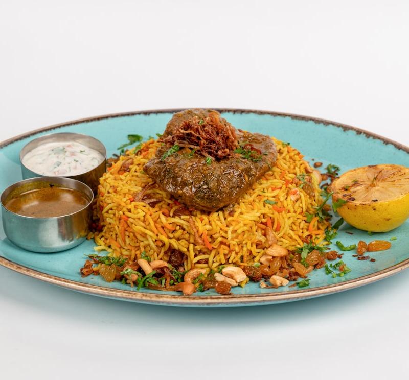 Sindhi Biryani with Lamb