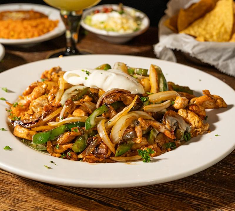 Sizzling Veggie Fajitas