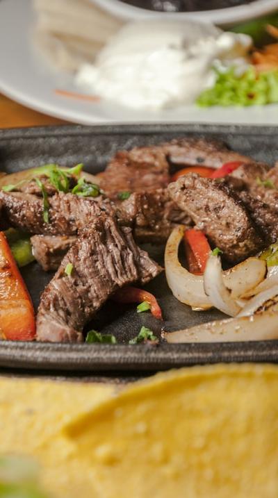 Skillet Beef Fajitas
