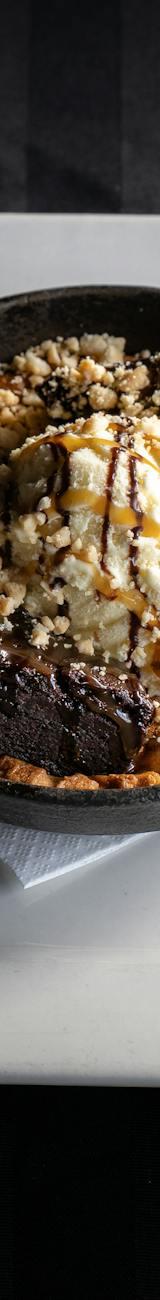 Skillet Cookie with Ice Cream & Toppings