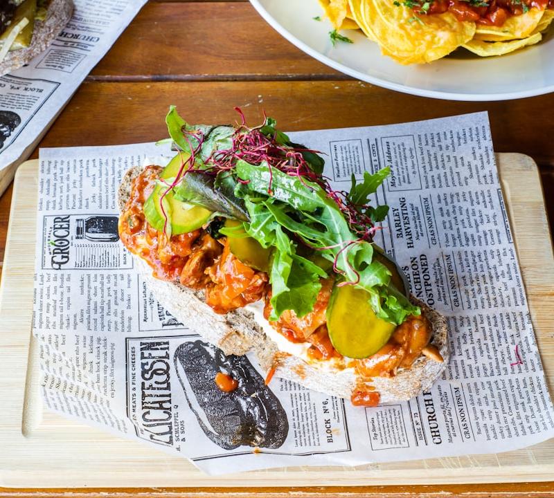 Smørrebrød med Frikadeller