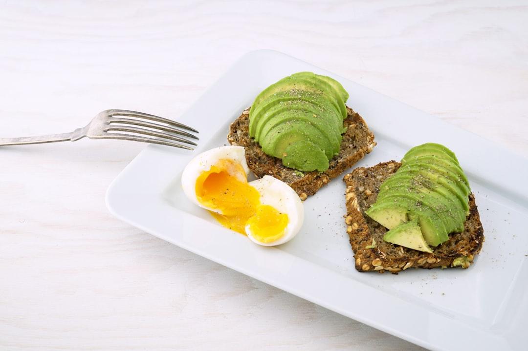 Smashed Avocado & Soft-Boiled Egg Toast