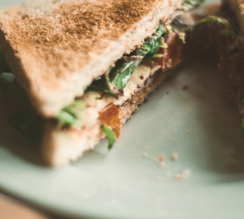 Smashed Chickpea Salad Sandwich