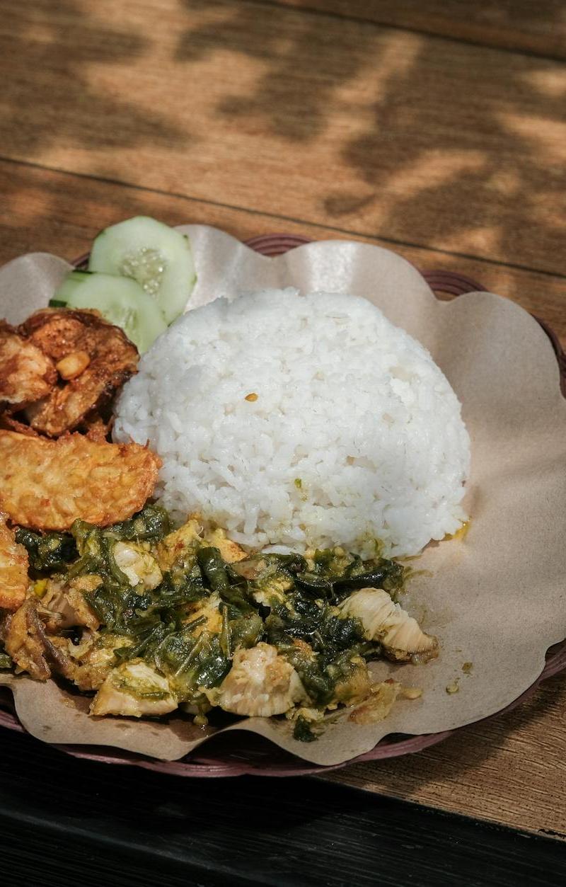 Smashed Fried Chicken with Sambal & Sides
