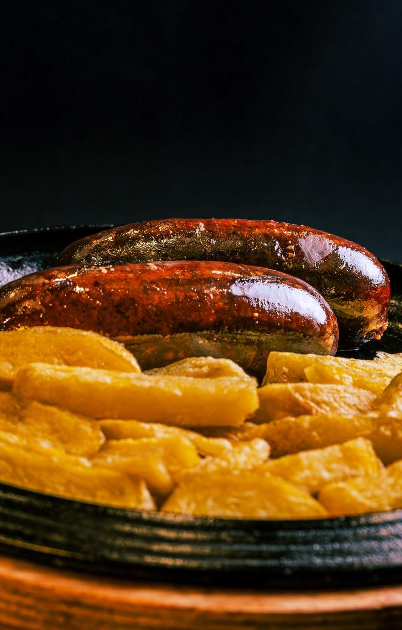 Smoked Boudin & Crispy Fries