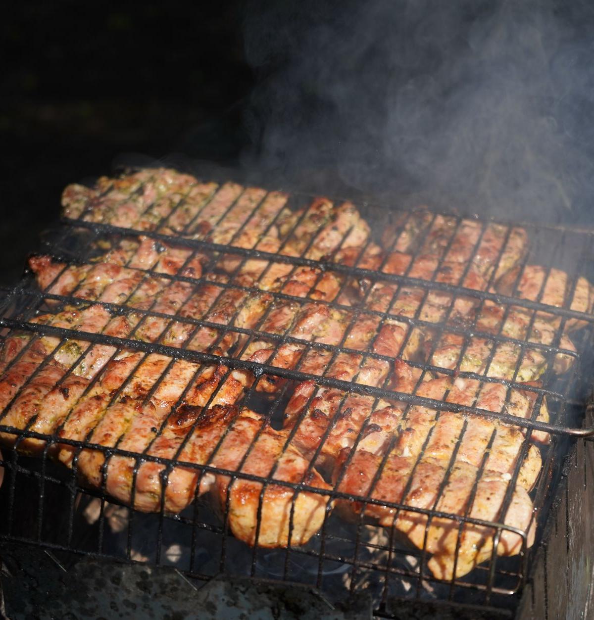 20-Minute Smoked Chicken with Alabama Sauce
