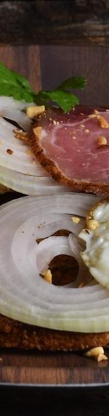 Smoked Duck & Egg Toast with Cajun Onions