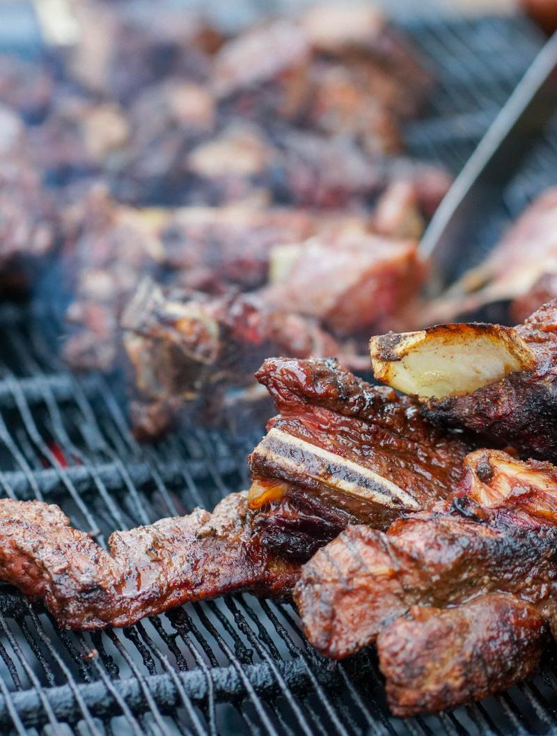 20-Minute Smoked Neck Bones with Gravy