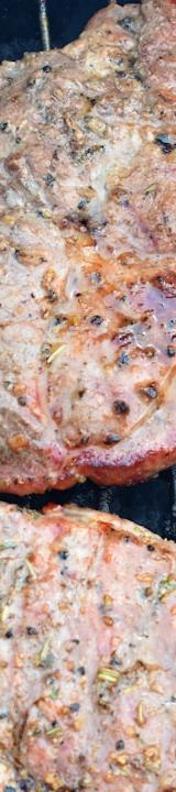 Smoked Pork Chops with Maple Glaze