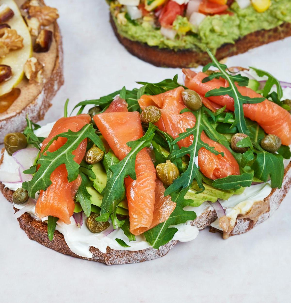 Smoked Salmon Avocado Toast