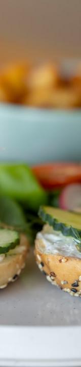 Smoked Salmon Cucumber Rounds