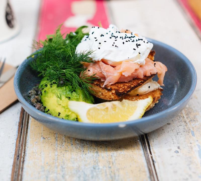 Smoked Salmon & Poached Egg Toast