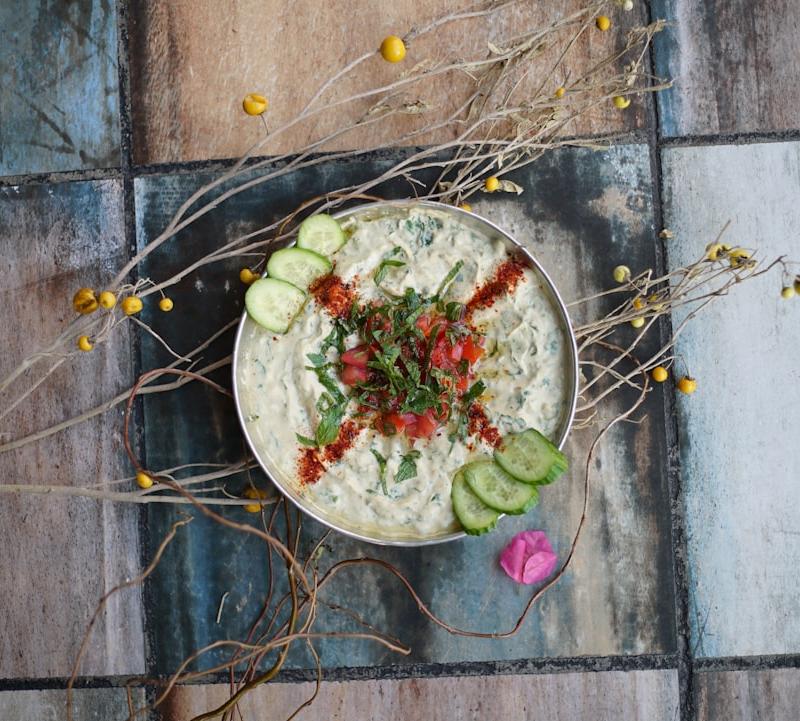 Smoky Baba Ganoush with Fresh Veg