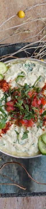 Smoky Baba Ganoush with Fresh Veg