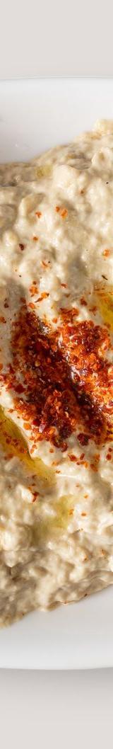 Smoky Baba Ganoush with Carrots & Pita