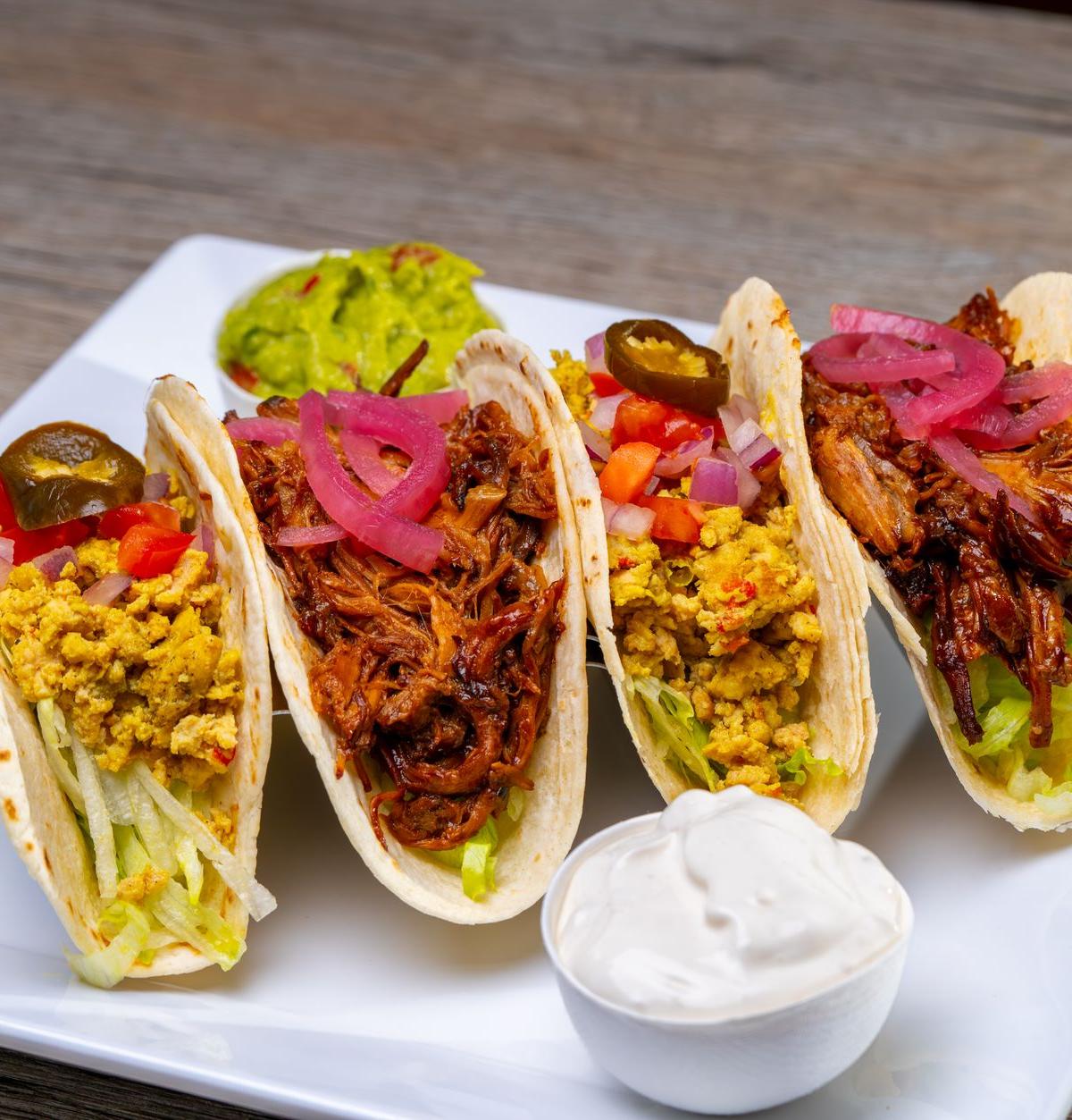 Smoky Brisket Breakfast Tacos