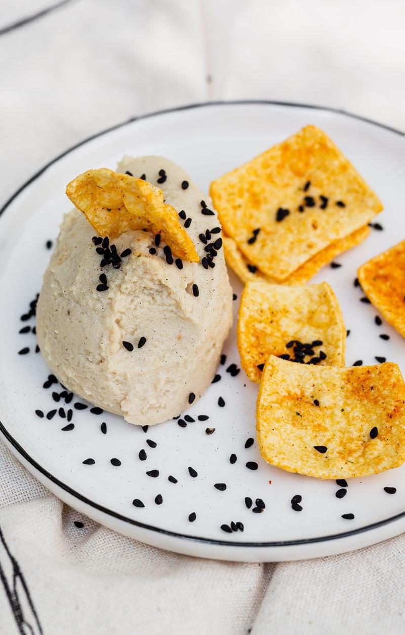Smoky Moutabal with Pomegranate & Sesame