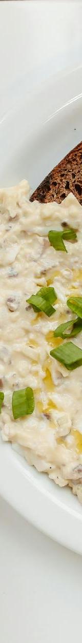 Smoky Moutabal with Tahini & Pomegranate