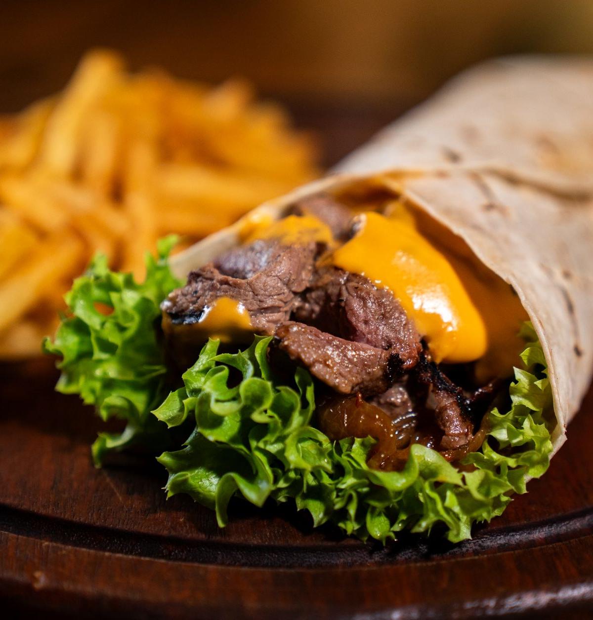 Smothered Beef Burrito